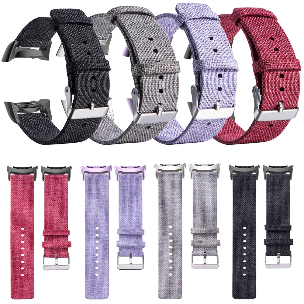 

Replacement Woven Fabric Wrist Strap Watch Band For Samsung Gear Fit2/Fit2 Pro gear s3 frontier gear s3 band nato strap