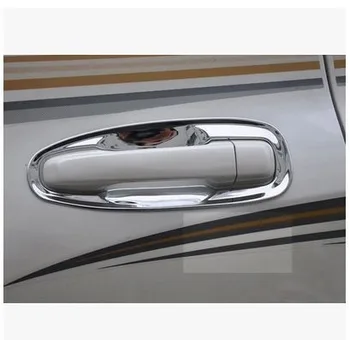 

For Toyota Land Cruiser Prado FJ150 2010 2011 2013- 2014 2015 2016 2017 2018 ABS Chrome Car Door Handle Bowl Cover car styling