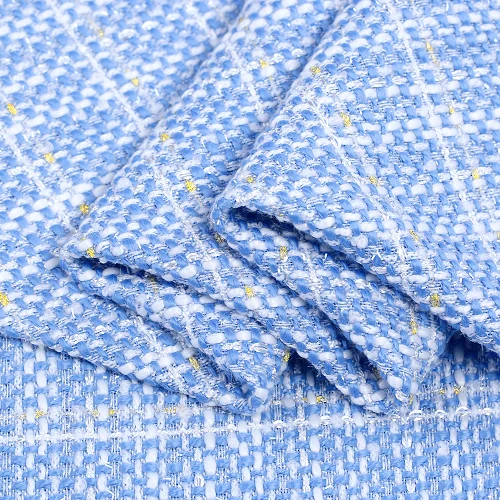 Горячая осень и зима синий bay твид ткань для пальто tissu au метр telas por metros tecido потертый шик tela tissus