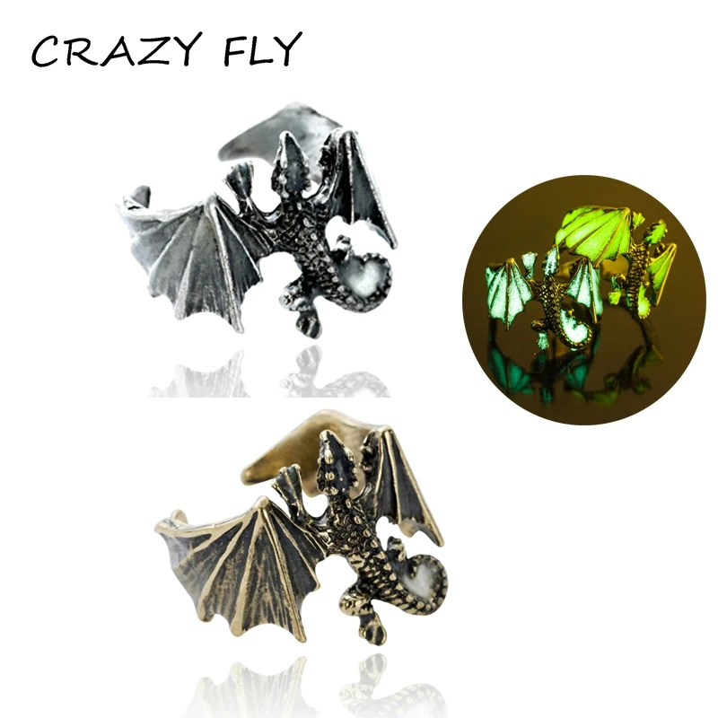 Магазин Crazy Fly 2018 модное кольцо Anillos серебряное бронзовое мужское регулируемое