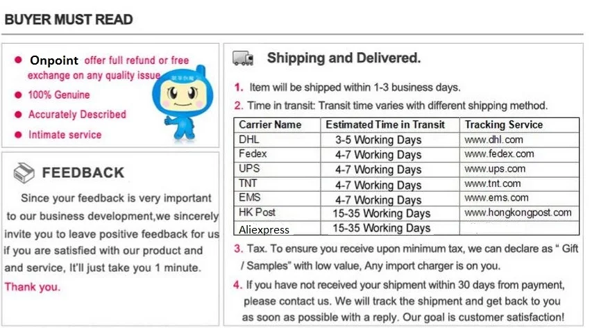 shipping feedback11