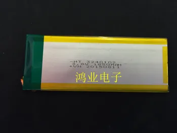 

3.7V polymer lithium battery 3240102P 1850MAH smart cell phone battery S7 line built-in battery
