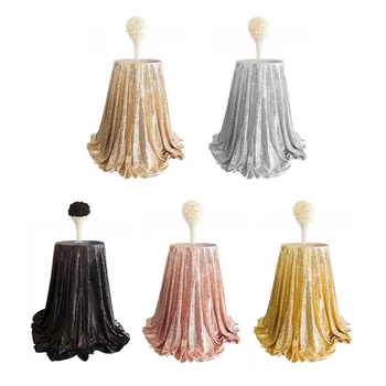 

Sparkle Sequin Tablecloth Table Cloth Cover for Banquet Wedding Party Decor