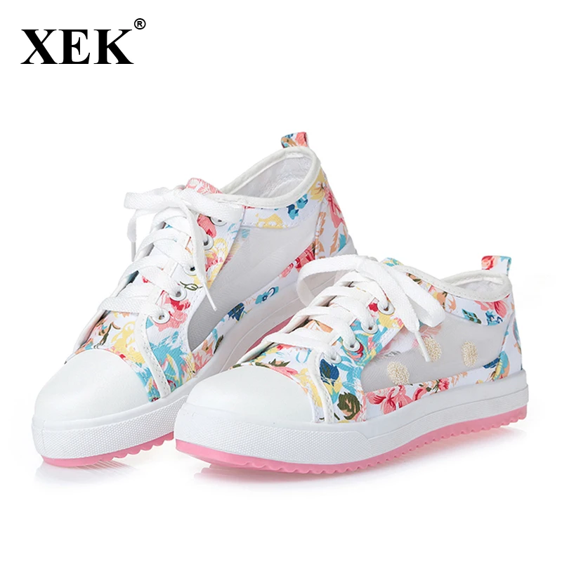 Women Flats Shoes Women Casual Lace Up  Women Canvas Shoes 2017 Fashion Female Printing Unique Shoes Ladies Flat Shoes XC50