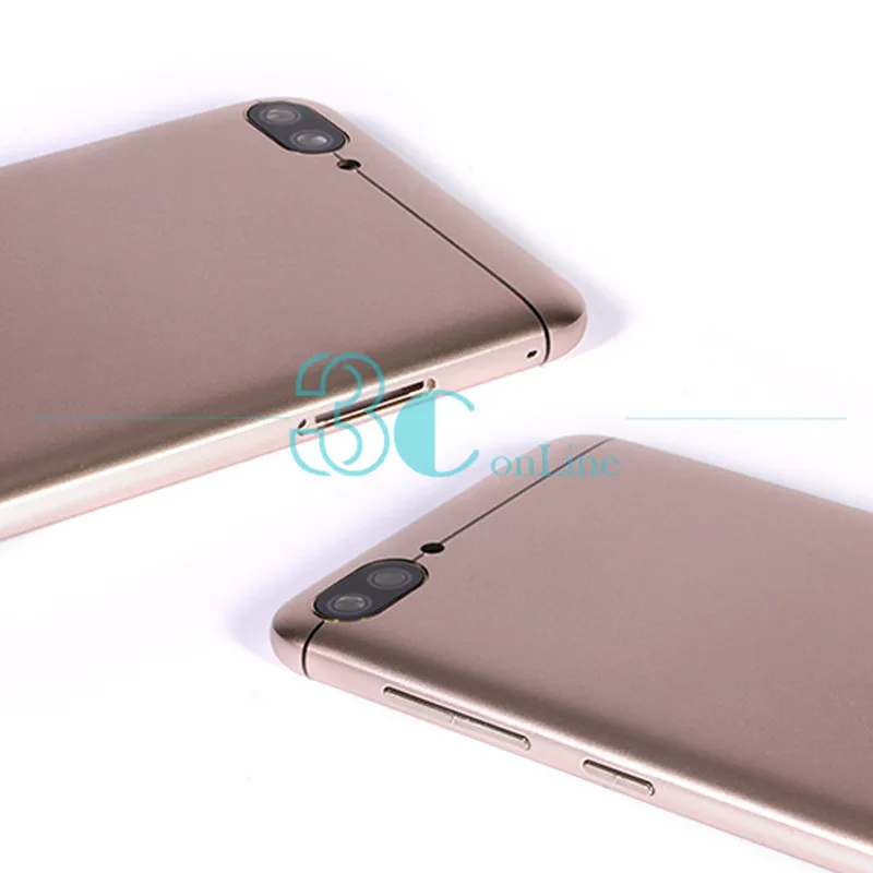 Для ZenFone 4 Max ZC520KL батарея задняя крышка корпус пластик PC + стекло камеры боковые