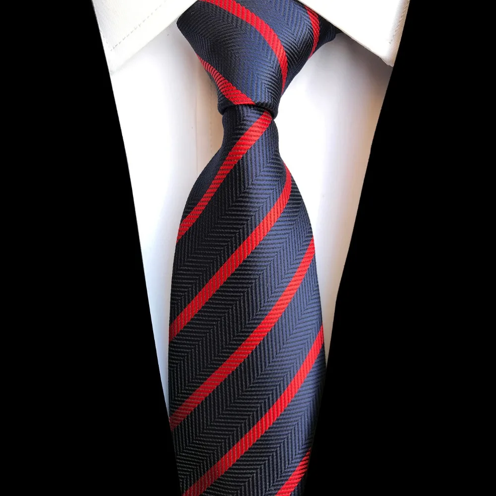 GUSLESON жаккардовый тканый шелковый галстук для мужчин бизнес Gravatas обычный клетчатый галстук костюм свадебные шейные Галстуки аксессуары для одежды