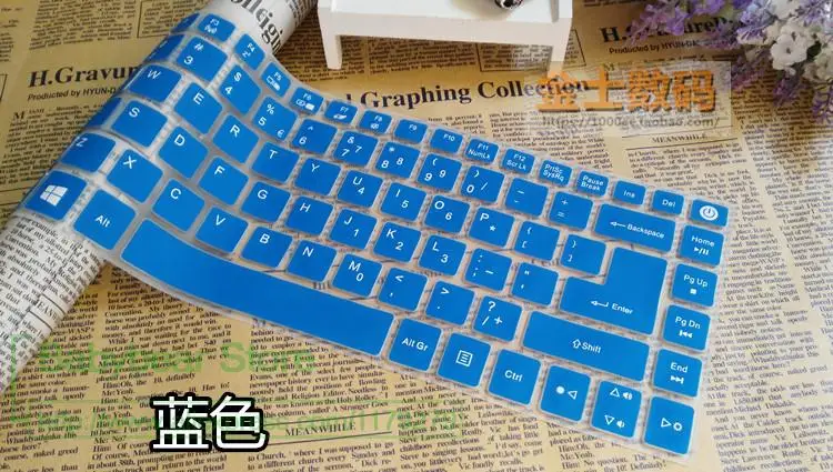 Для acer Travelmate P259 P248 P249 P449 X 349 Tx420, Tmp248 Tmp249 P449 Tmx349 Tmtx420 чехол для клавиатуры ноутбука протектор - Цвет: blue