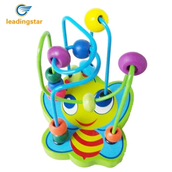 

RCtown Children Development Toy Colorful Wooden Multi Track Bead Maze Game for Boys and Girls zk25