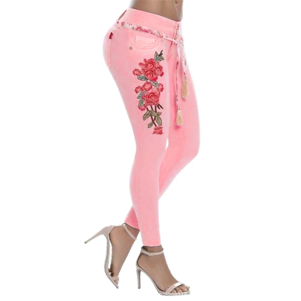 JAYCOSIN  2019 Fashion Women Stretch Jeans Female High Waist Stretch Slim Sexy Pencil Pants 19JAN21