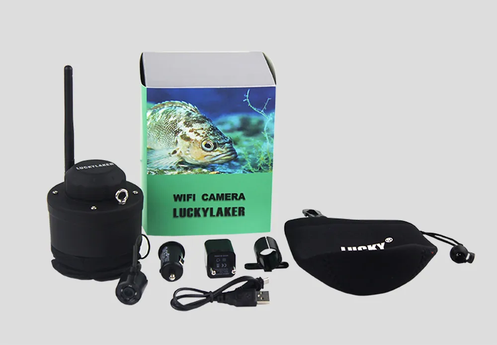 WIFI Underwater Camera FF3309 80M Wireless Operating Range Carp Sounder Deeper Fishfinder Fishing Fit For Android IOS APP (8)