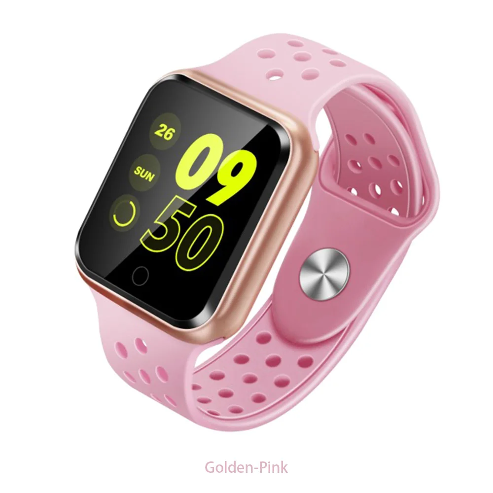 Golden-Pink ESEED S226 Смарт-часы IP67 Водонепроницаемый фитнес-трекер 15 дней долгого ожидания пульса кровяное давление smartwatch android для мужчин - Цвет: Golden-Pink