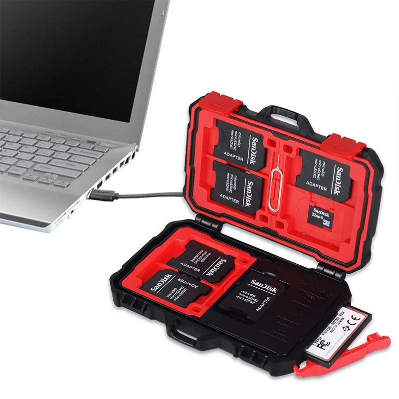 High Speed Card Reader 2-in-1 Storage Card Case Memory Card Reader 3.0 USB KH 5Gbps for Smartphone with OTG Function/Tablet PC
