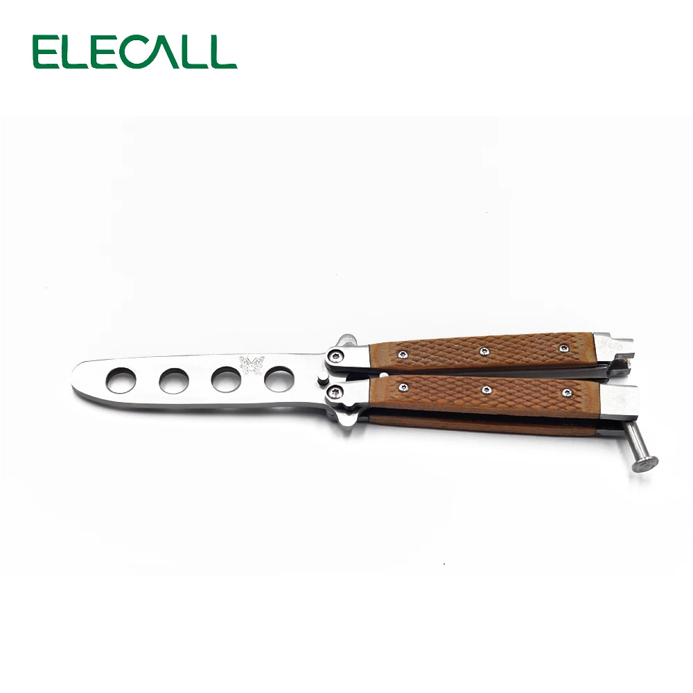 Американский Нож бабочка не острый креативный инструмент Balisong складной нож|butterfly