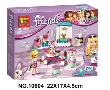 

Bevle 10604 Bela Friends Series Stephanie's Friendship Cakes Model Building Block Bricks Compatible With Friends 41308