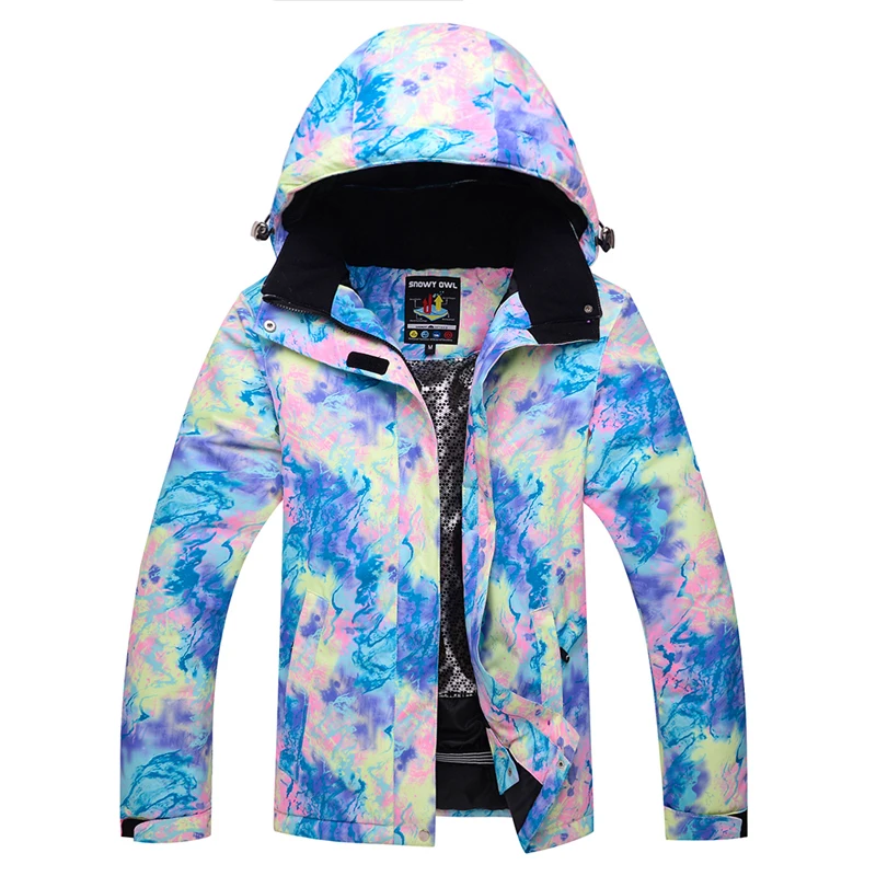 

High Quality Woman Ski Jackets Waterproof Windproof Thermal Breathable Outdoor Snow Coats Snowboarding Jackets For Female