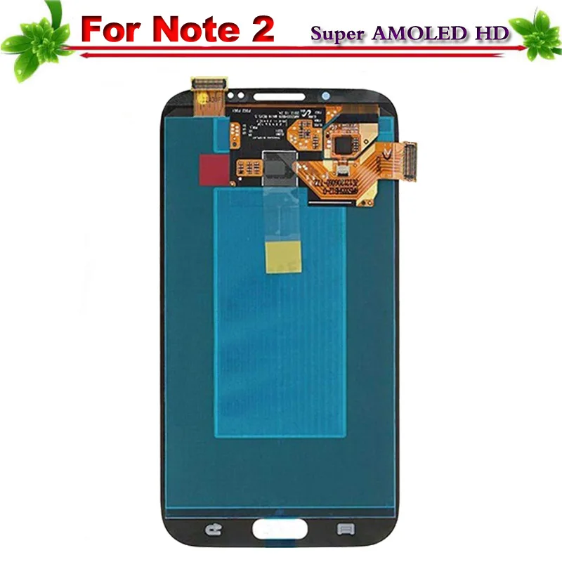 Super AMOLED HD для samsung Galaxy Note 2 Note2 N7100 N7105 T889 i317 i605 L900 ЖК дисплей Дисплей Сенсорный экран