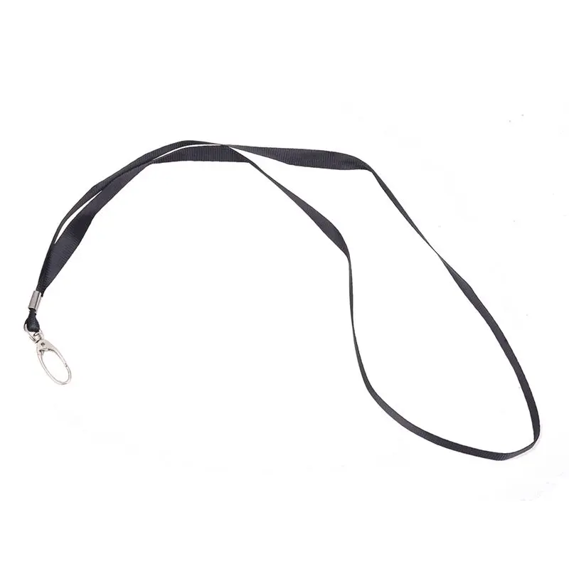 

2 Pcs Black Nylon String Cord Keys Holding Lanyard 16.5" Length
