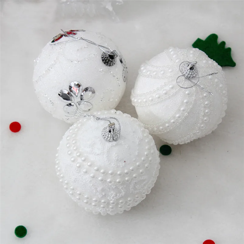 1Pcs Christmas Balls Baubles Party Xmas Tree Decor Hanging Party Supplies new year christmas tree decorations for home O09 (2)