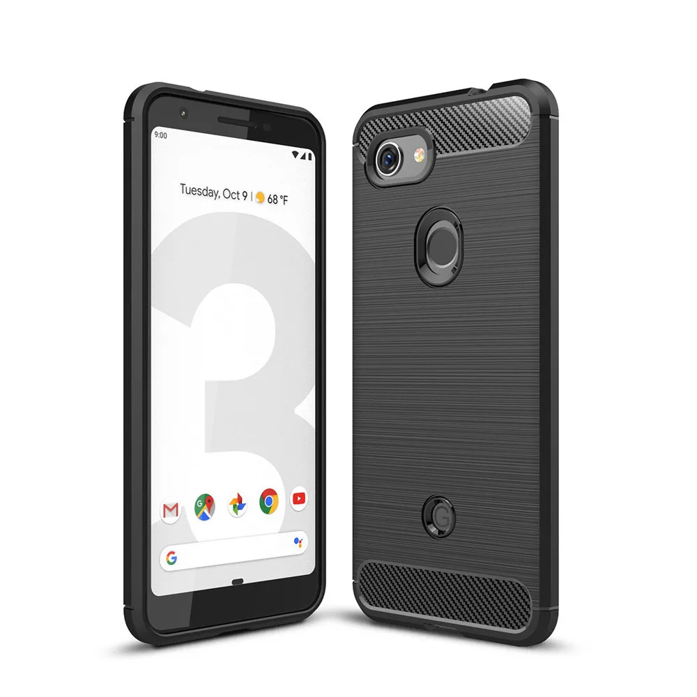 

For Google Pixel 3a Case Luxury Full Soft TPU Silicone Cover ShockProof Case For Google Pixel 3a XL Pixel3a 3 a XL Phone Cases