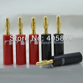 

14pieces 4K Gold Plated Nakamichi Speaker banana plug connector