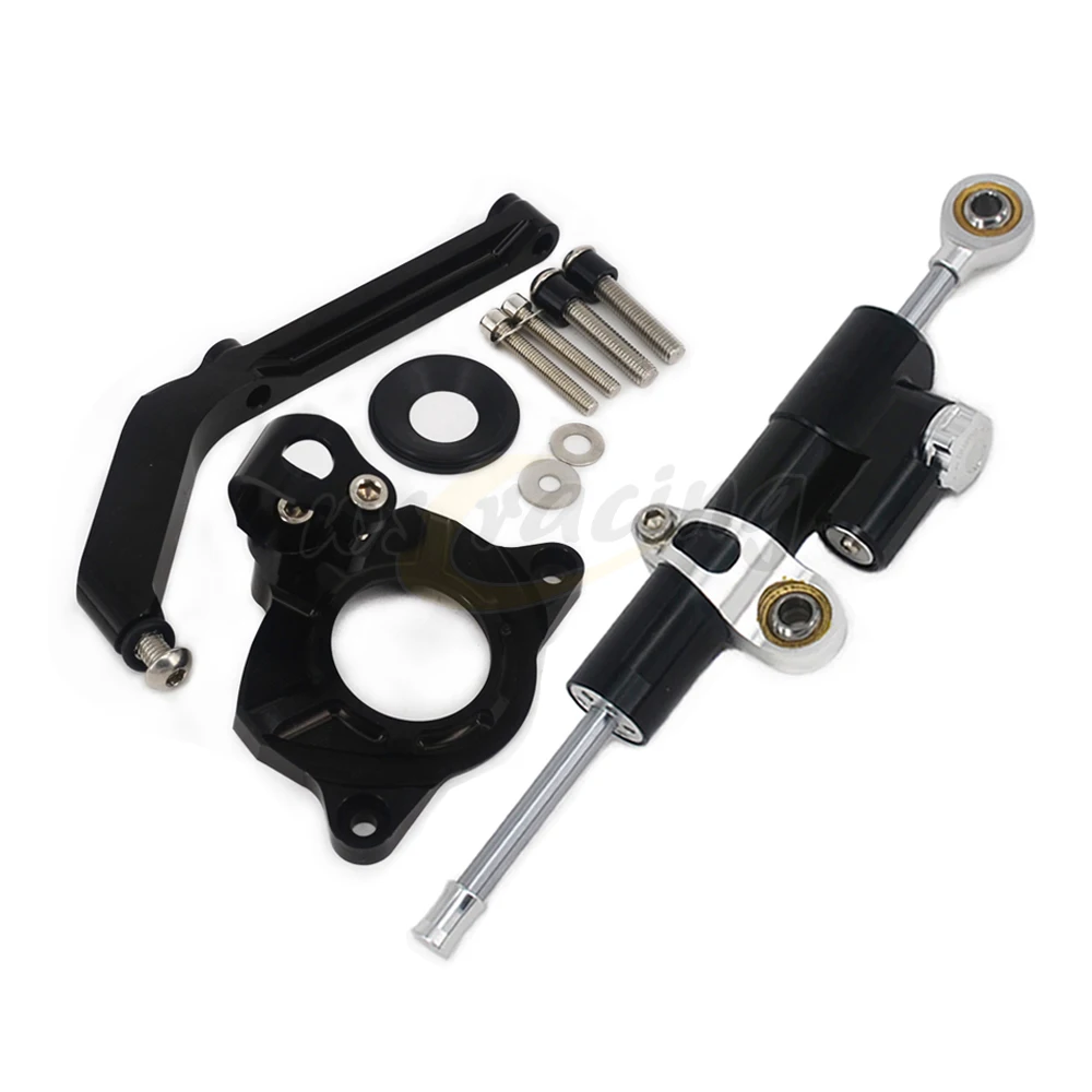 Buy Motorcycle Steering Damper Set Stabilizer With