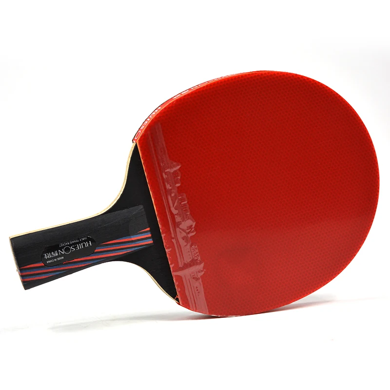 Huieson Carbon Fiber Table Tennis Racket Blade Double Face Pimples-in Racket Rubber Table Tennis Bat with Bag Top Recommended (7)