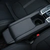 Leather Car Console Armrest Box Sleeve Cover Pad Center Storage Box Cover Case Mat For Honda Civic 10th 2016 2017 2022 Accessory ► Photo 3/3
