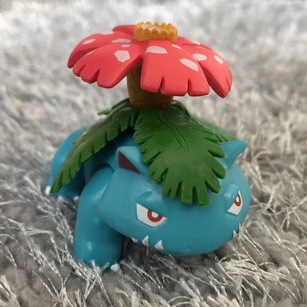 Большой размер Wartortle Charmeleon Delphox Ivysaur Venusaur MEGA Аниме фигурки Модель pks - Цвет: Цвет: желтый