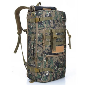B38 Спорт на открытом воздухе многофункциональная сумка на плечо водонепроницаемый удобный альпинистский рюкзак для путешествий 50L - Цвет: F