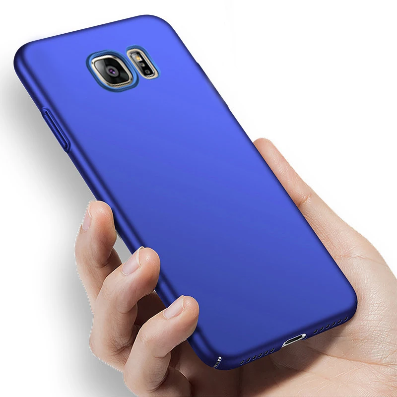 YonLinTan i Coque чехол для samsung galaxy S7 S 7 Edge S7Edge Жесткий ПК на роскошный простой, матовый Защитная задняя панель для телефона Etui