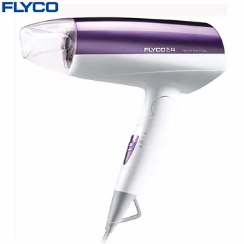 

Flyco FH6260 Hair Dryer Professional Secador De Cabelo Profissional Seche Cheveu with Nozzles Foldable Handle Hot and Cold Wind