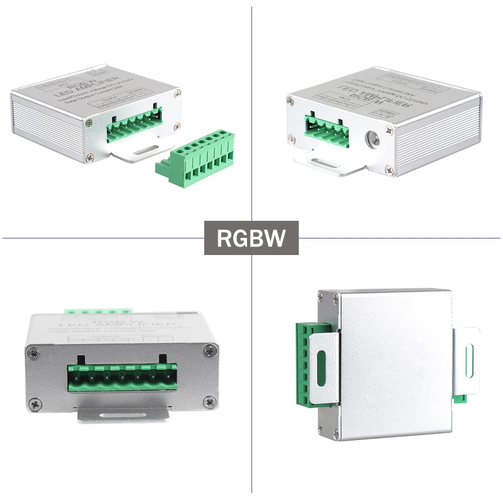 RGB/RGBW DC12-24V 24A усилитель светодиодный контроллер 4 канала Выход RGB усилитель RGBW питания со светодиодной полосой ретранслятор консоль