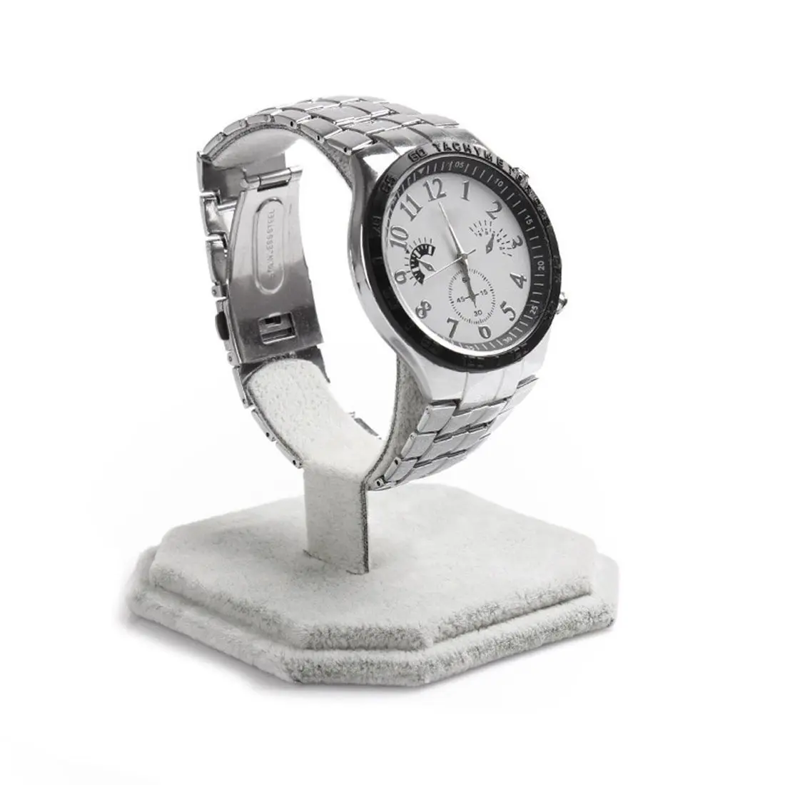 

1 PC Velvet Type Design Jewelry Bracelet Bangle Watch Display Rack Stand Holder New Black/White Watch Rack