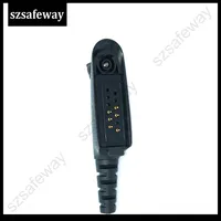 2pcs הרבה 2pcs / הרבה שניים בדרך האוזנייה ערכת מעקב רדיו אוזניות צינור אקוסטית עבור gp328 מוטורולה, gp338, משלוח רי gp340.gp360f (4)