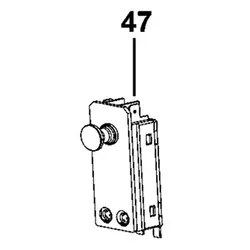 Переключатель 587274-00 заменить для Makita D25501K D25601K D25603K D25602K D25762K D25763K D25761K D25721K D25723K D25722K D25713K