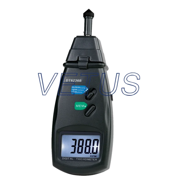 

DT-6236B DT6236B digital auto tachometer with Yellow backlight LCD