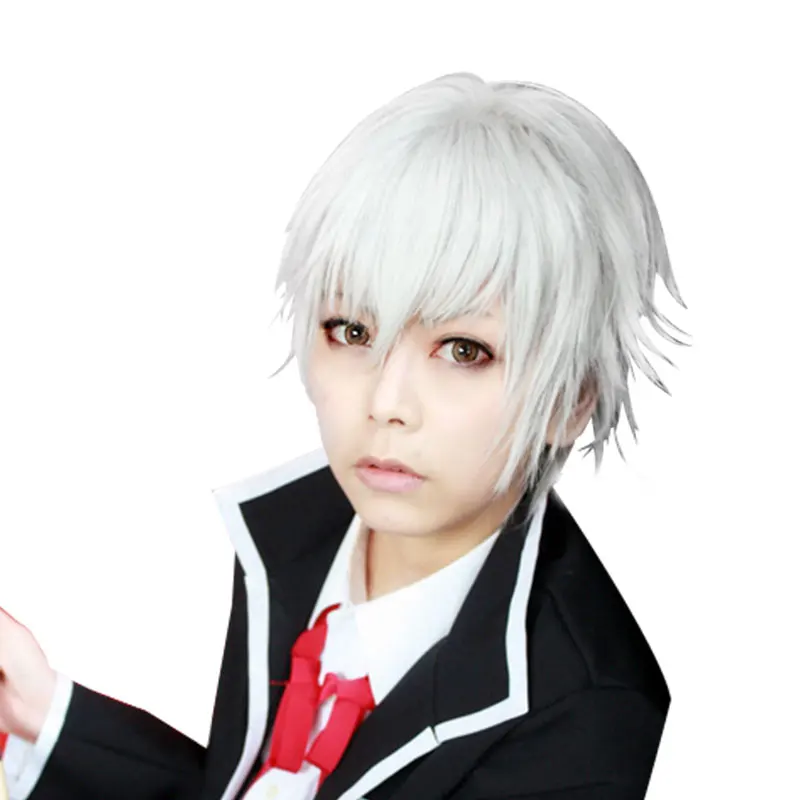HSIU новый высококачественный Серебряный Белый Isana Yashiro K Аниме Project косплей парик