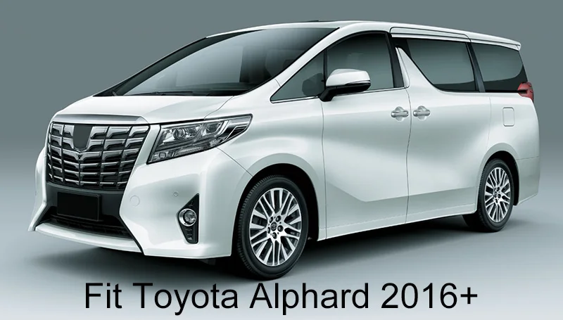 Поручни задней двери для Toyota Alphard интерьер Подлокотник Накладка аксессуары