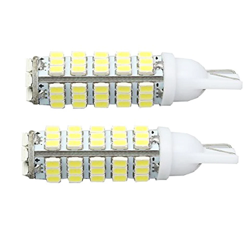 YSY 10 шт. T10 68 светодиодный 1206 SMD светодиодов для автомобиля 68smd 3020 W5W 194 927 168 боковая