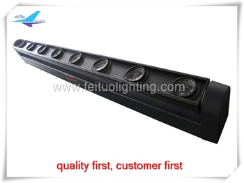 

led stage light 8x10w rgbw dmx led bar sweeper beam led 8 eyes bar moving head light