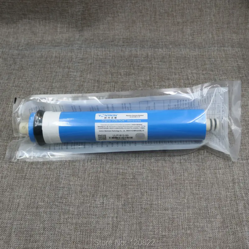 

Free Shipping Vontron ULP1812-50 RO Membrane Element NSF Reverse Osmosis System 50gpd Water Filter Cartridge