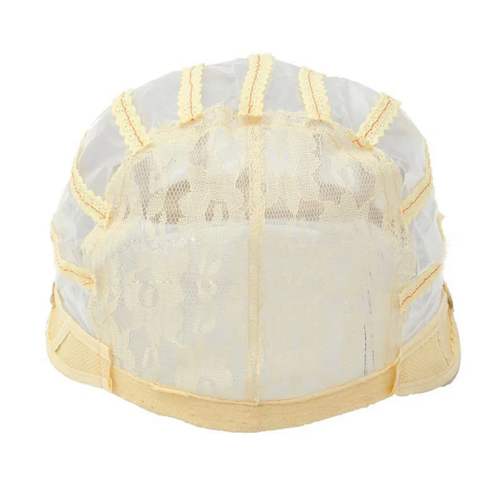 High Quality Wig Cap Making Wigs Straps Breathable Mesh Weaving Adjustable Cap 3 Styles Black Beige 1 High Quality Wig Cap Making Wigs Straps Breathable Mesh Weaving Adjustable Cap 3 Styles Black Beige 3