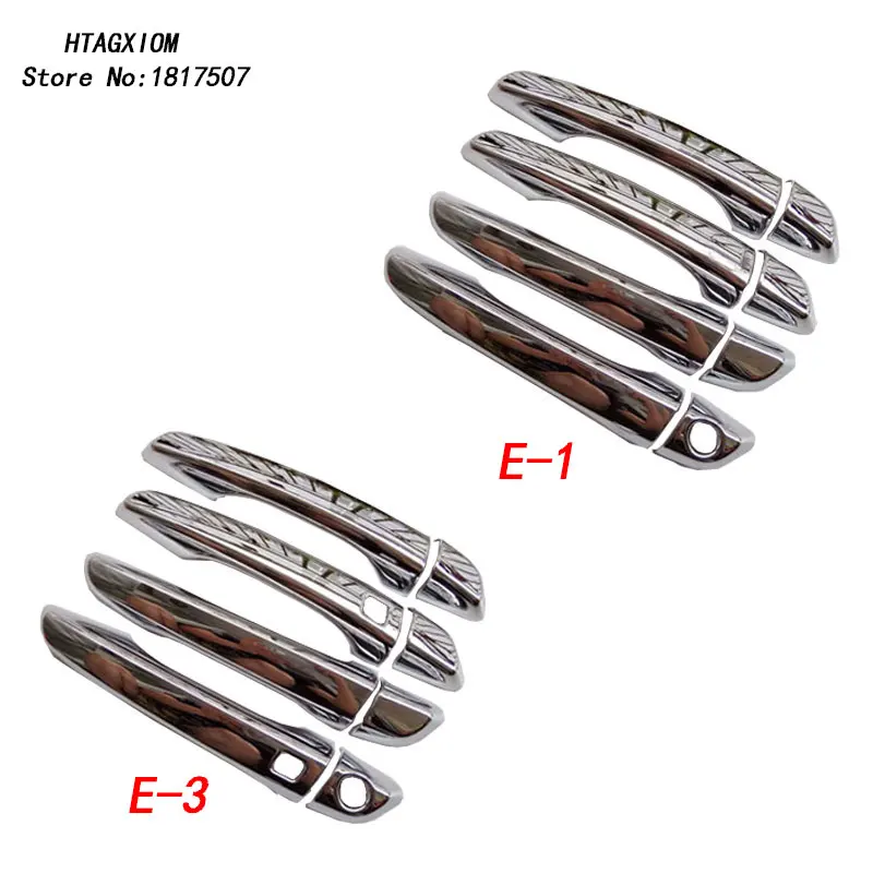 Abs Chrome Door Handle Covers For Hyundai New Accent 2018 Trim Car