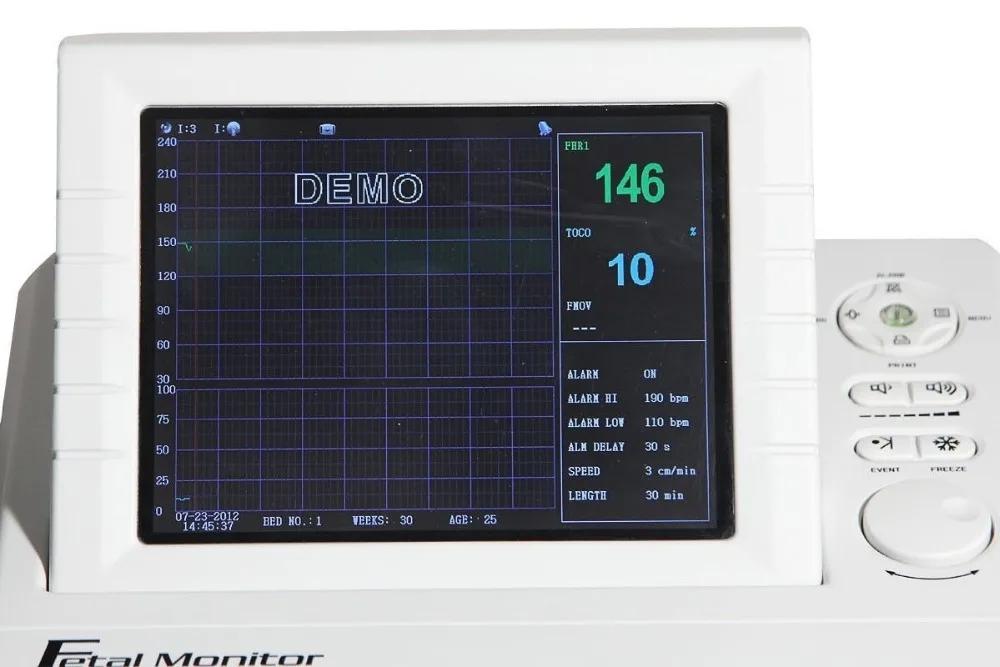 Фетальный монитор CONTEC CMS800G пренатальное сердце FHR TOCO фетальное движение