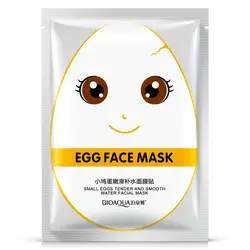 Bioaqua яйца маска для лица Красота Уход за лицом антиоксидант Уход за кожей лица маска против морщин Осветляющий увлажняющий отбеливающий