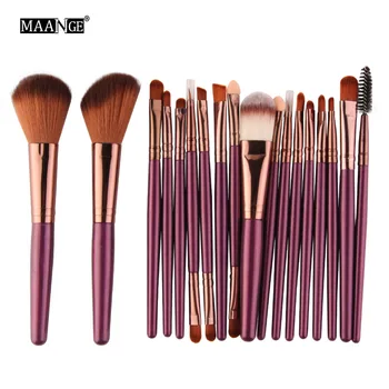 

4/18Pcs Professional Makeup Brushes Set Powder Foundation Eyeshadow Make Up Tools Cosmetics Soft Synthetic Hair Maquiagem Hot
