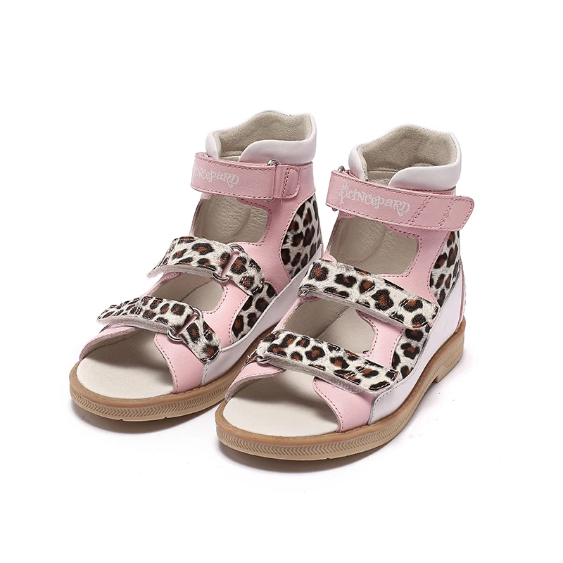 Детская ортопедическая обувь из натуральной кожи для девочек розавые цвет для девочек/детская обувь летняя обувь детские туфли/детские сандалии детские ботиночки босоножки туфли для девочек