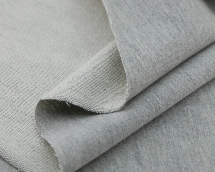 Ширина 185 см 32S хлопок Diy трикотажная французская петля махровая ткань свитер толстовка одежда ткань