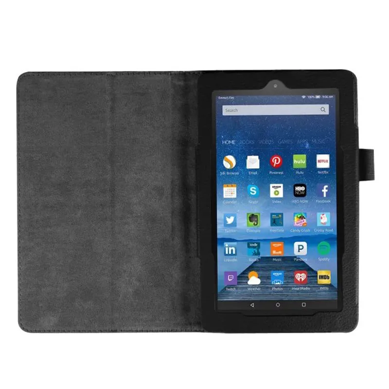 Ультра тонкий совместимый мягкий микрофибра интерьер PU кожаный чехол подставка чехол для Amazon Kindle Fire HD 7 Tablet# T2