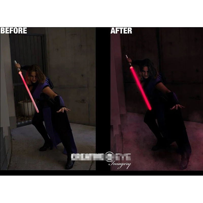 Nueva 8 tipos 1 piezas Lightsaber con la luz 100 cm longitud Cosplay espada aleación Material Light Saber juguete colección regalo de los niños - 5